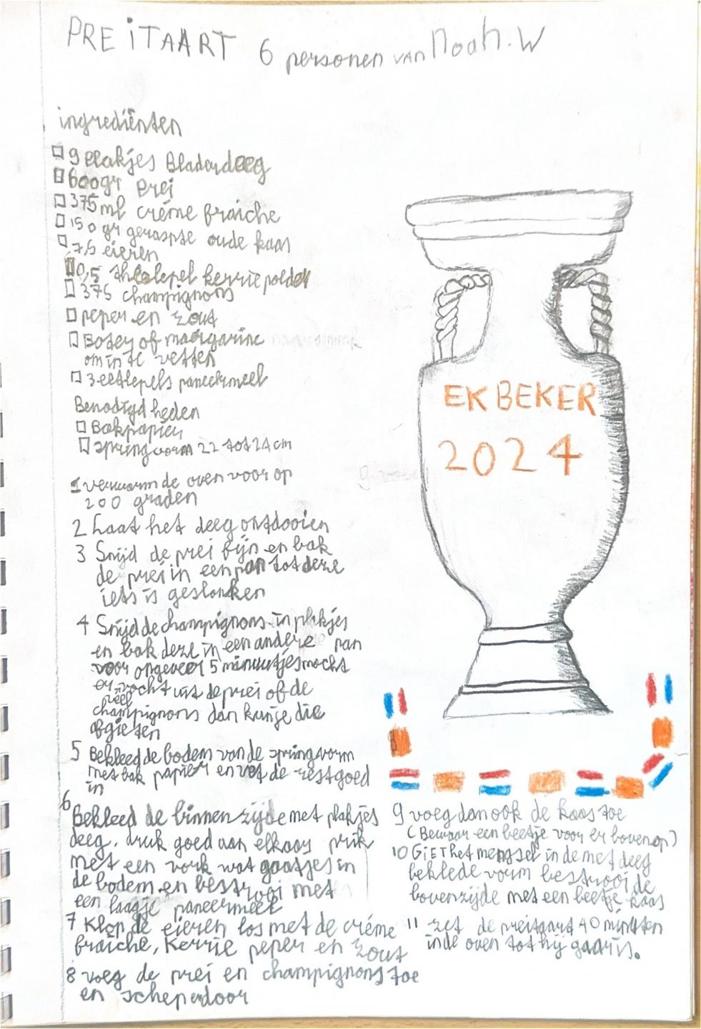 recept van preitaart