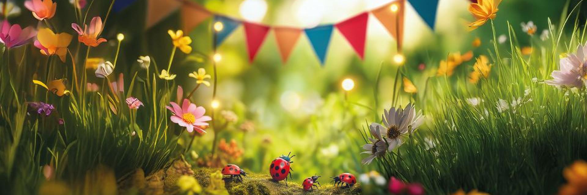 foto van het mini natuurfestival